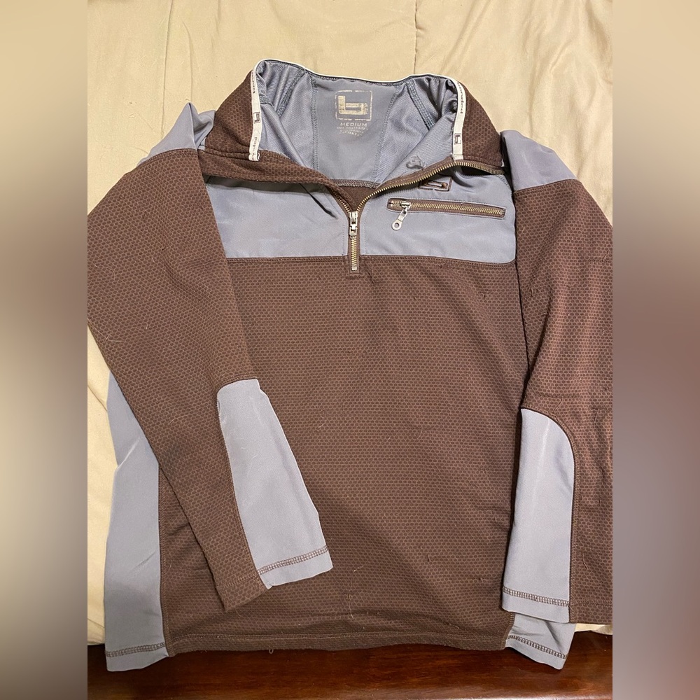 Banded Quarter Zip Pullover